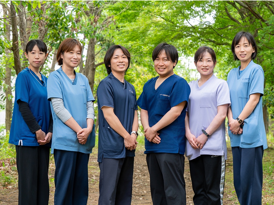 5名のリハビリチーム